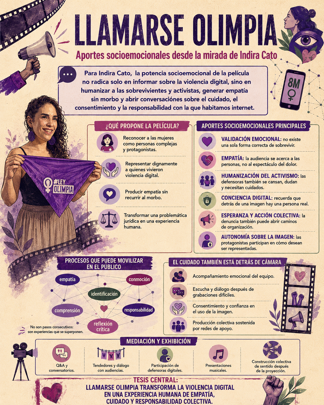 Infografía de la película