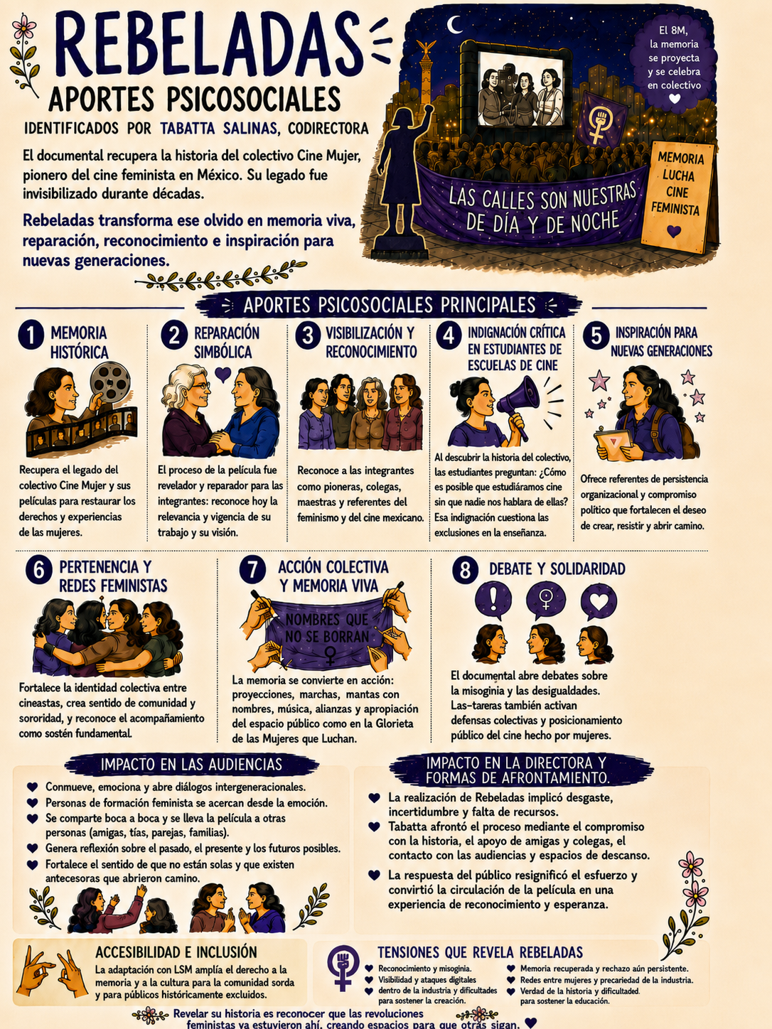 Infografía de la película